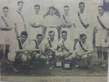 Bohemian SC team photo, 1919