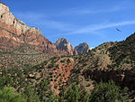 Garraa Parkii Zion kessa, Utah, USA