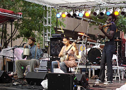 Rhiannon Giddens met The Carolina Chocolate Drops, 2008