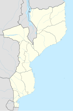 Nampula ubicada en Mozambique