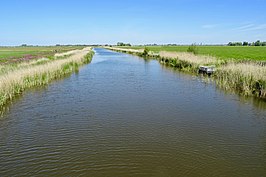 De Zwette ten oosten van Mantgum en ten westen van Roordahuizum