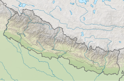 Location of Panch Pokhari in Nepal.