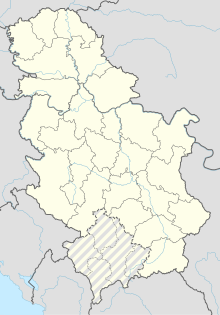 KVO is located in Serbia