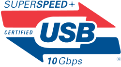 Логотип SuperSpeed USB