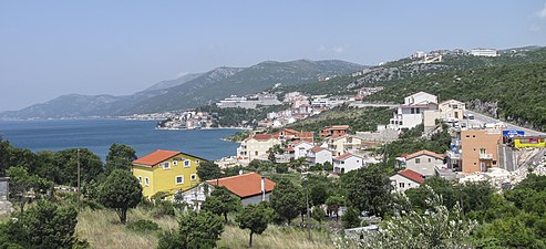 Neum vid Adriatiska havet.