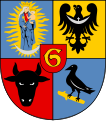 Deutsch: Wappen von Glogau English: Głogów Coat of Arms Norsk bokmål: Głogóws våpen Polski: Herb Głogowa