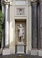 Statue von Fabrizio I. Colonna in den Gärten des Palazzo Colonna