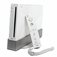 Wii 本体とリモコン