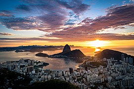 Vue depuis le Corcovado.