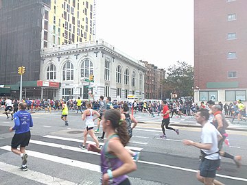 runners of New York City Marathon on Sunday, November 5