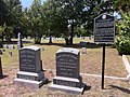 Brown's grave at Oakwood Cemetery