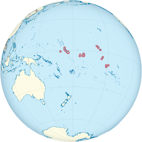 Poloha Kiribati