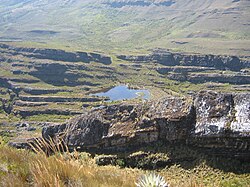 Lake in Páramo de Pisba