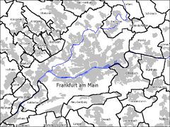 Frankfurt (Main) Hauptwache station is located in Frankfurt am Main