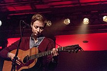 Mo Kenney performing at East Coast Music Week in 2013.