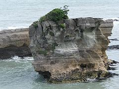 Pancake Rocks.