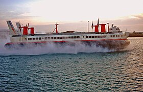 SR.N4 Mountbatten Class Hovercraft.