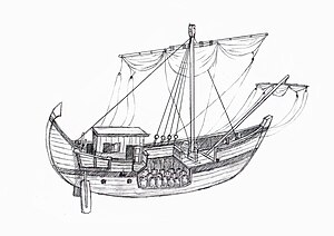 Roman Trade Ship Diagram