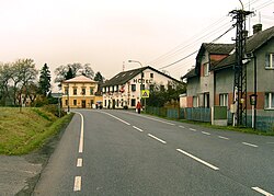 Main street of Stružnice