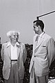 Minister Izraela David Ben Gurion in minister Nepala B. P. Koirala