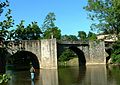 Pont Romput vut de l'amont.