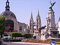 Kriegerdenkmal 1870/71 und Abtei St. Jean