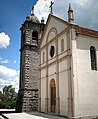 Capela de N. S. de Caravaggio, interior de Flores da Cunha, 1926, campanário de 1951