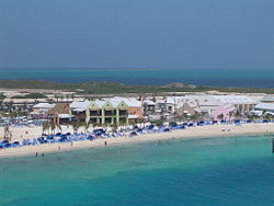 La spiaggia dell'isola di Grand Turk