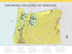 Oregon Viticultural Areas