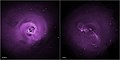 La turbulencia puede evitar que los cúmulos de galaxia se enfríen. Esto se demuestra en los cúmulos de Perseus y de Virgo (Observatorio de rayos X Chandra).