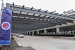 Front area of the Bicol International Airport Terminal Buildling