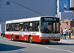 Merseybus Volvo B10B-58 Wright Endurance with Route 26/27 branding