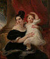 Mother and child (before 1850)