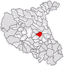 Odobești – Mappa