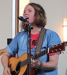 Sarah Brendel performs at the Lille Gård festival in June 2012.