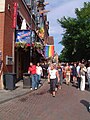 Canal Street, Manchester: used on Russell T Davies to illustrate the gay district in relation to Queer as Folk