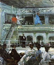 William Glackens, Hammerstein's Roof Garden, c. 1901