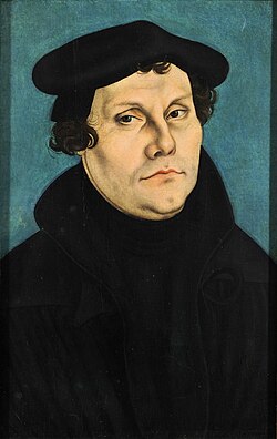 Lucas Cranach vanhempi, Martin Luther, 1528.