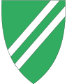 Kommunevåpenet til Nittedal har grønn skjoldbunn.