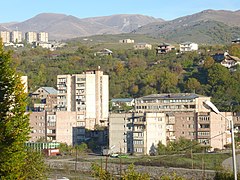 Vanadzor : un cadre naturel montagneux.