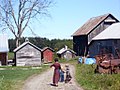 En Amish-gård nær Morristown i delstaten New York.