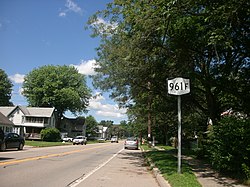 NY 961F in Arkport