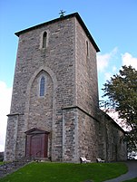 View of the church