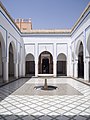 The "Small Courtyard" of the palace (located between the Small Riad and the Grand Courtyard)