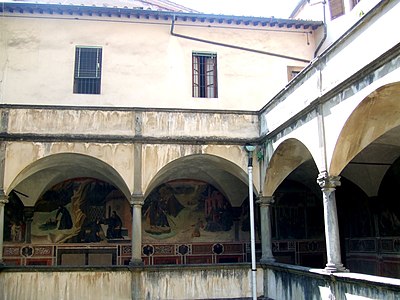 Le cloître.