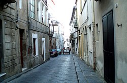 Guglionesi: Via Galterio nel centro storico