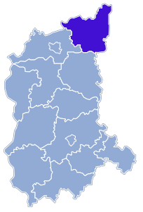 Powiat Powiat strzelecko-drezdenecki v Lubuskom vojvodstve (klikacia mapa)