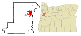 Corvallis – Mappa