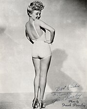 Pin-up faimos cu Betty Grable, 1943[7]