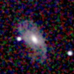 Зображення NGC 66 отримане в рамках проекту 2MASS